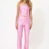 Pink Glitter Pants
