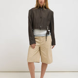 Cropped Pocket blazer