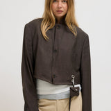 Cropped Pocket blazer