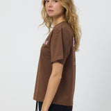 BB Box Fit Tee Brown/Pink