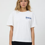 BB Box Fit Tee White/Blue