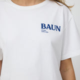 BB Box Fit Tee White/Blue