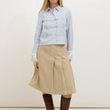 Vera pleated skirt