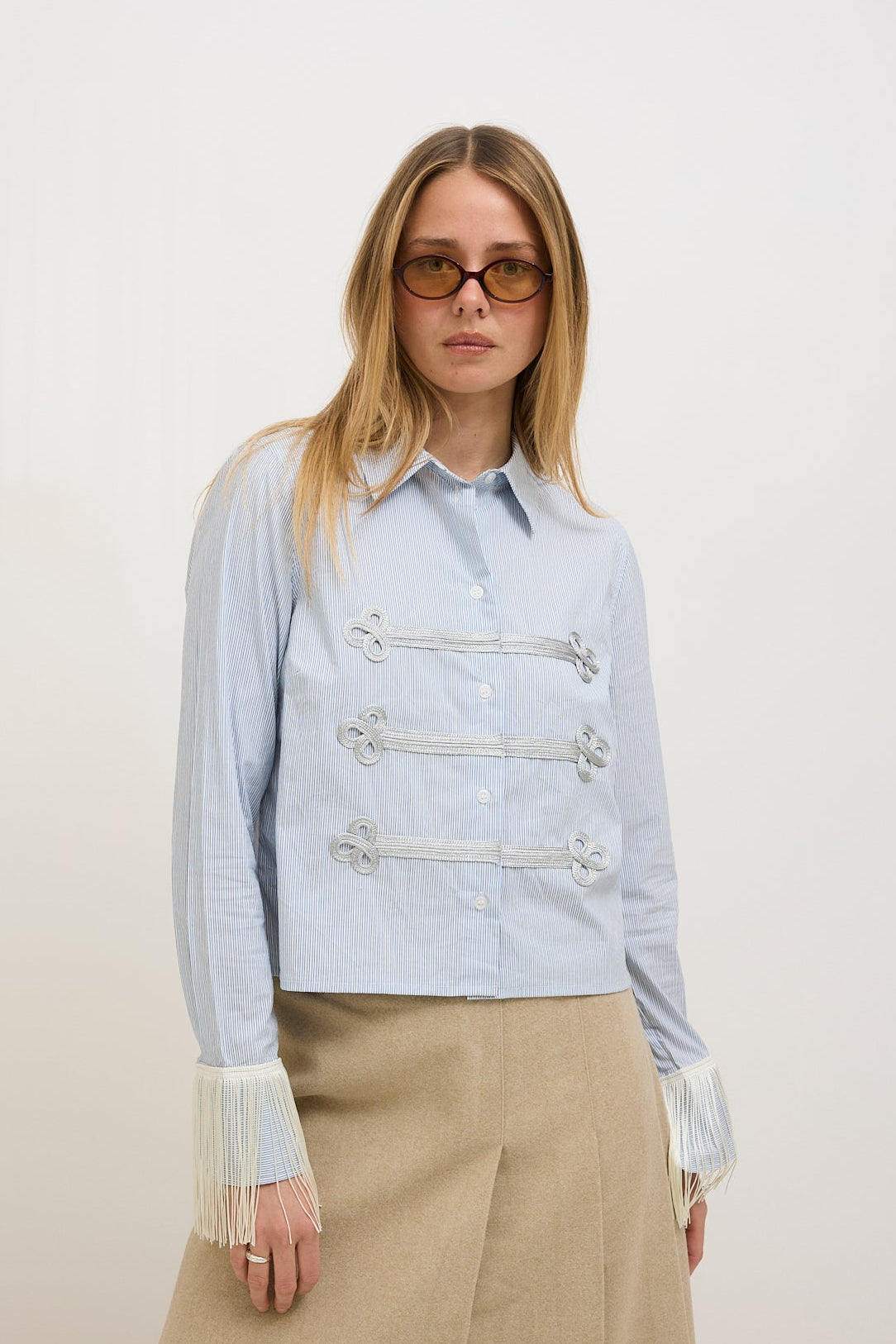 Striped Napoleon shirt