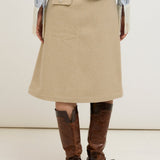 Vera pleated skirt