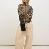 Pauline checkered bomber jacket
