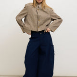 Cropped blazer