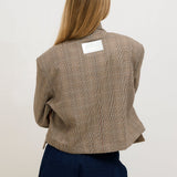 Cropped blazer