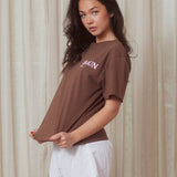 BB Box Fit Tee Brown/Pink
