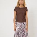 Bonnie draped top