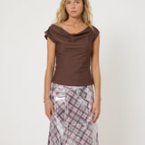 Bonnie draped top