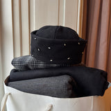 Black pearl sailor hat