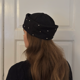 Black pearl sailor hat
