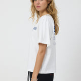 BB Box Fit Tee White/Blue
