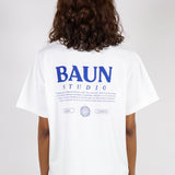 BB Box Fit Tee White/Blue
