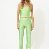 Green Glitter Pants