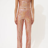 Orange Glitter Pants